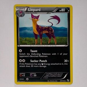 POKEMON CARD: Liepard #67/114 (Pokemon Black & White)